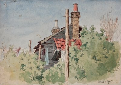 Washing on a Line by Rosa Clementina Petherick